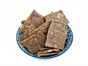 Leinsamen Cracker-roh-low carb-paleo-einfach-schnell-vegan