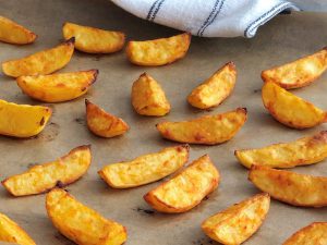 Knusprige Ofenkartoffeln kleingenuss.de foodblog