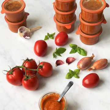 Tomatensauce-Tomaten-Tomatensoße-Rezept-einkochen-konservieren-weckgläser-für den Vorrat-paleo-low carb-diät rezepte-diät-kalorienarm-low fat