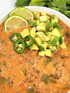 Rezept-Hackfleisch-mexikanisch-Suppe-low carb-keto-ketogene Ernährung-Paprika--gesund-paleo-glutenfrei-schnell-einfach-abendessen-eintopf-würzig-scharf